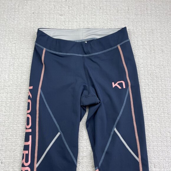 Kari Traa Womens M Base Layer Blue / Pink Pants Outdoor Ski Sport Hiking - Picture 2 of 9